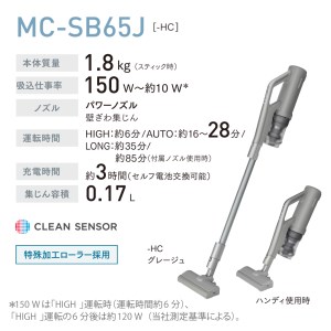 MC-SB65J-HCの特徴と選び方