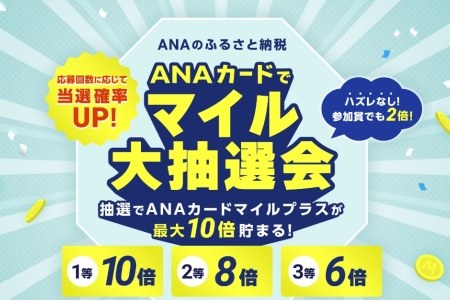 ANAのマイルキャンペーン大抽選会