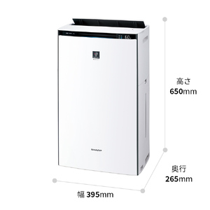 SHARP 加湿空気清浄機 KI-TX70-W（ホワイト系）