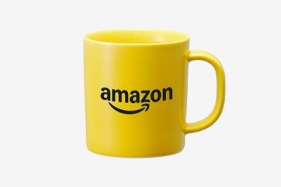 西海陶器 Amazon ロゴ 波佐見焼 マグカップ 330ml (Yellow)