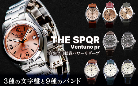≪腕時計 機械式≫SPQR Ventuno pr(ブラック)