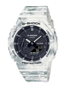 雪山をイメージしたスノーカモフラージュGAE-2100GC-7AJR