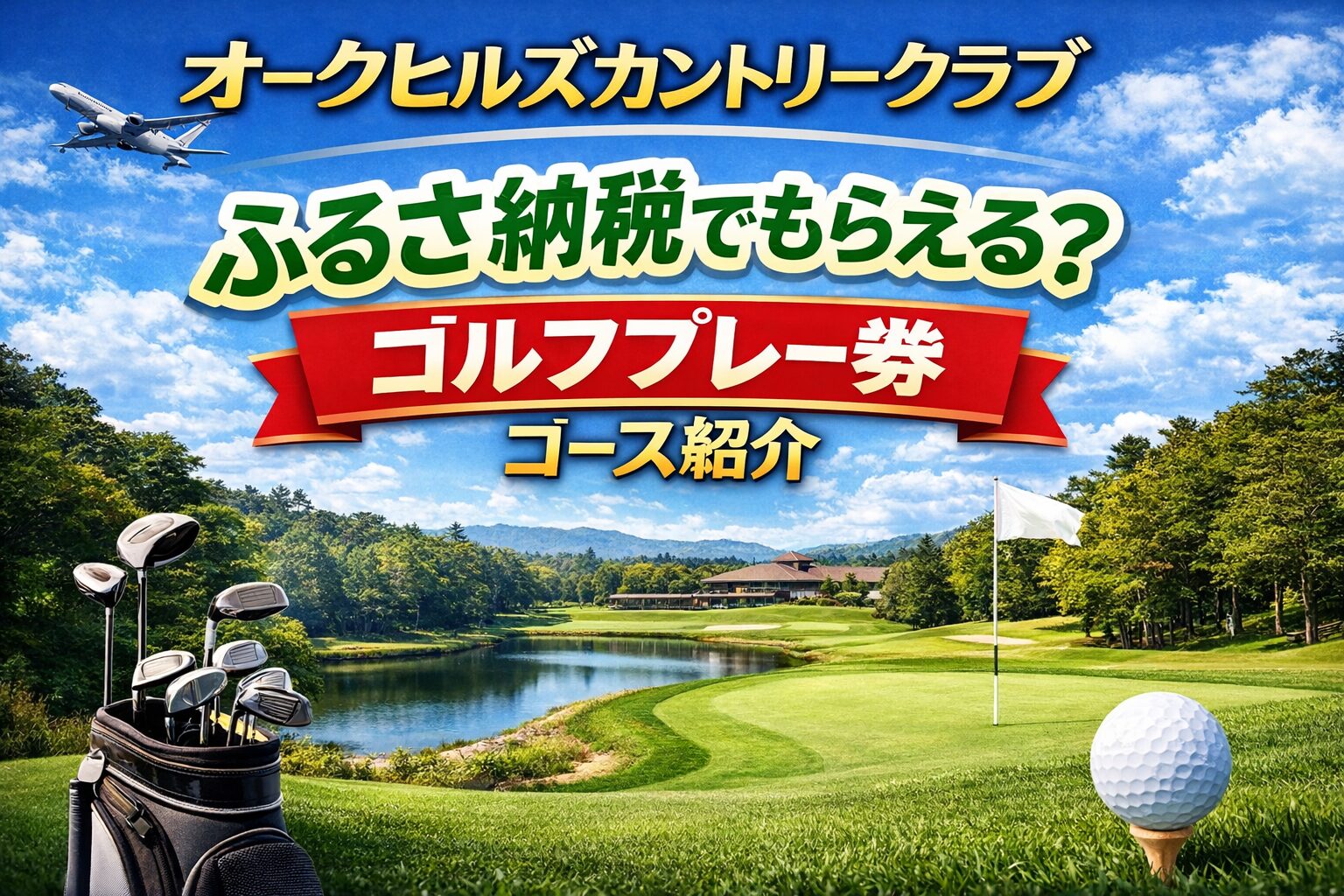 オークヒルズカントリークラブのふるさと納税ゴルフプレー券｜GDOクーポンで複数コースから選べる利用方法を解説