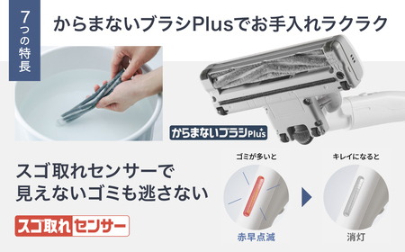 パナソニック紙パック式キャニスター掃除機 MC-JP890K-W ホワイト