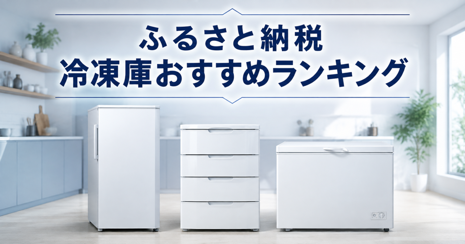 ふるさと納税で選べる冷凍庫おすすめランキング