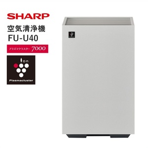シャープ空気清浄機FU-U40-Wホワイト系