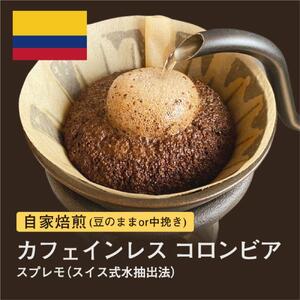 大山珈琲のカフェインレス コロンビア スプレモ、コーヒー豆310g