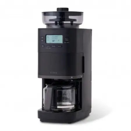 シロカ コーン式全自動コーヒーメーカー カフェばこPRO CM-6C271 ブラック
