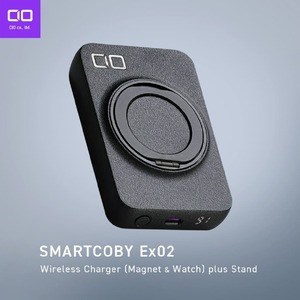 CIO SMARTCOBY Ex02ワイヤレスモバイルバッテリーブラック